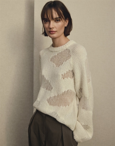 MSCH Copenhagen - Amaryllis Heidi Pullover - Egret
